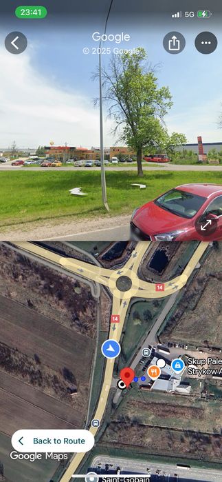 Stacja paliw Belchatòw - Widok 5
