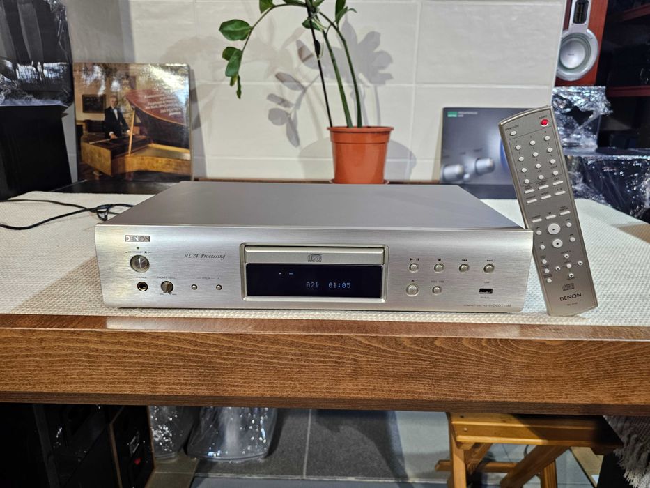 CD-програвач Denon DCD-710AE 24-бітний/192 кГц ЦАП + пульт