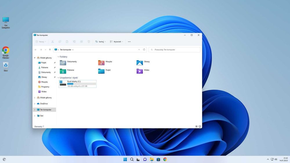 Komputer Mini PC Beelink U55 8/256 GB czarny