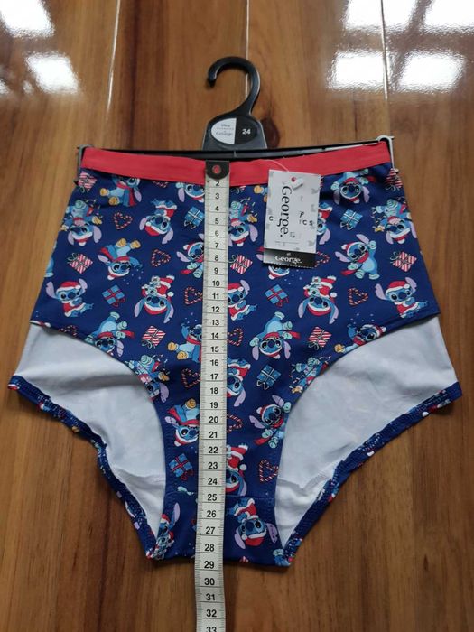 Disney Classics Granatowe majtki figi Stitch święta George  EU 52
