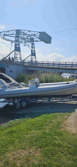 RIB ponton nowe balony Arimar 730 + honda 225vtce 4t