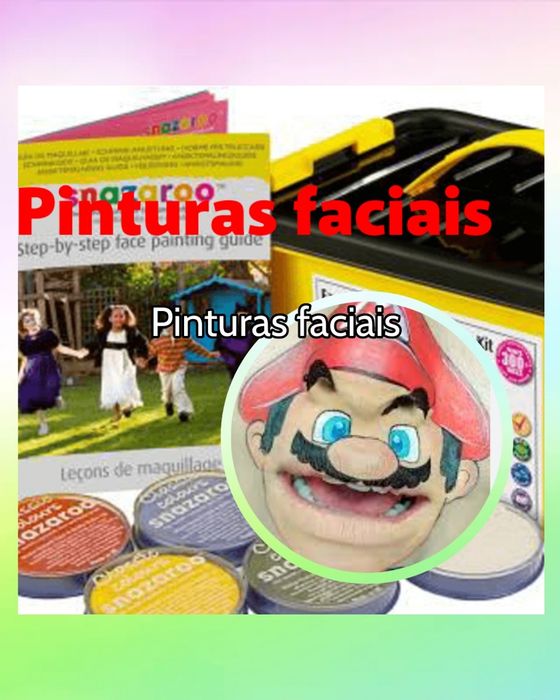 Pinturas faciais e modelagem de balões. Almeirim Santarém