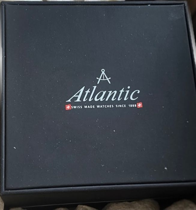 Zegarek Atlantic Worldmaster cyrkiel z pudełkiem