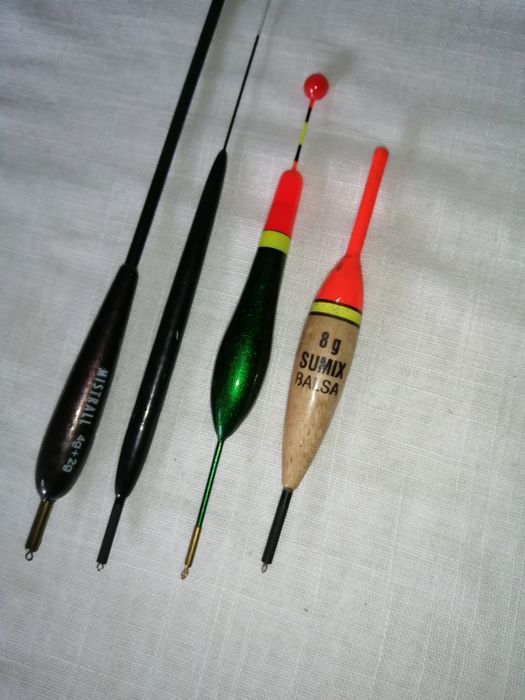 Spławiki do wędki cztery sztuki komplet