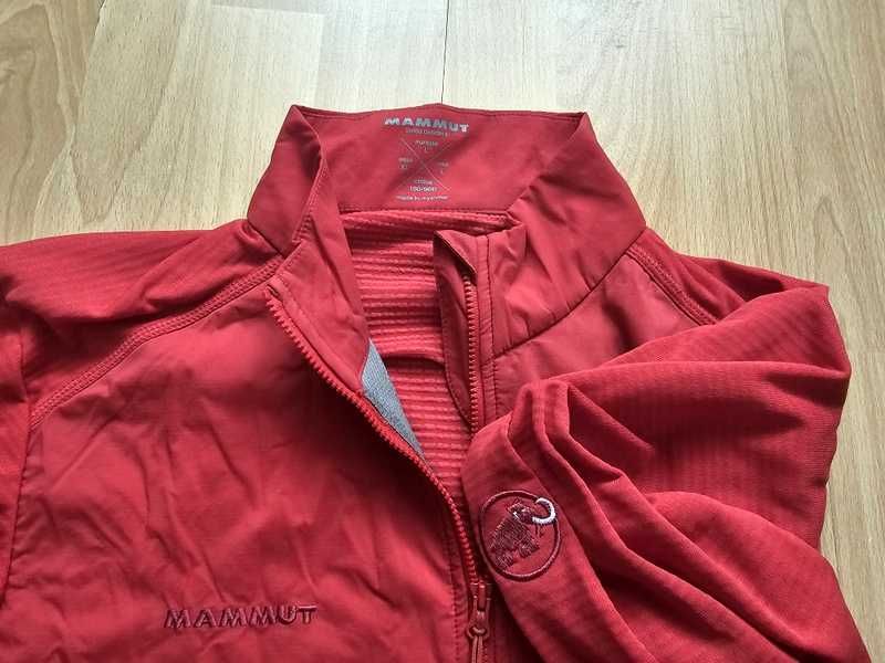 Bluza Mammut Polartec L czerwona