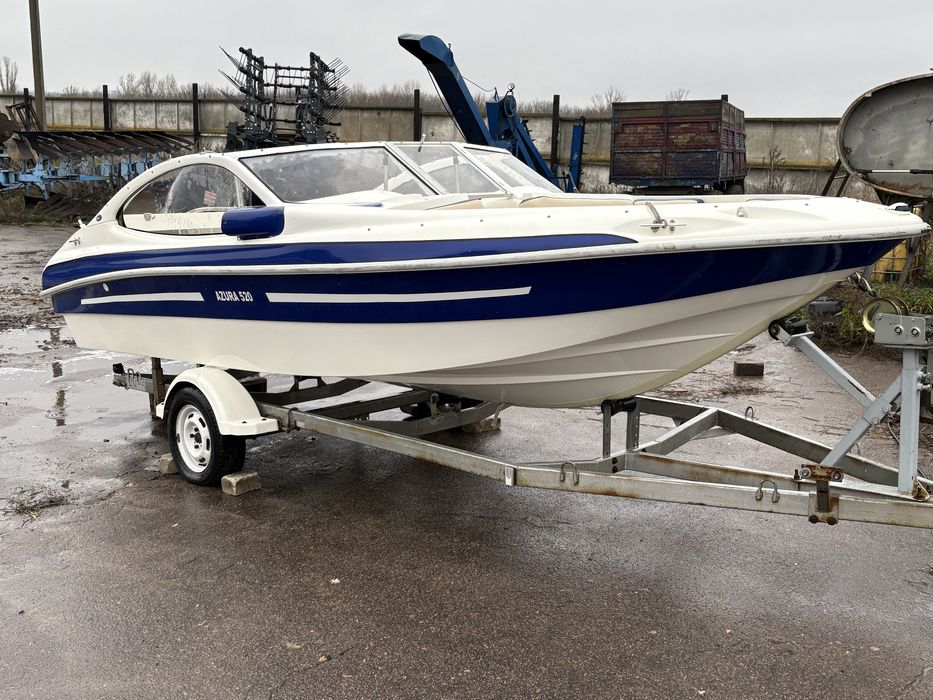 Продам катер Azura 520 з двигуном Suzuki 140