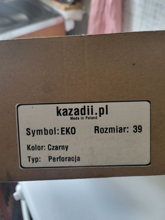 Półbuty Kazadii 39 zamsz