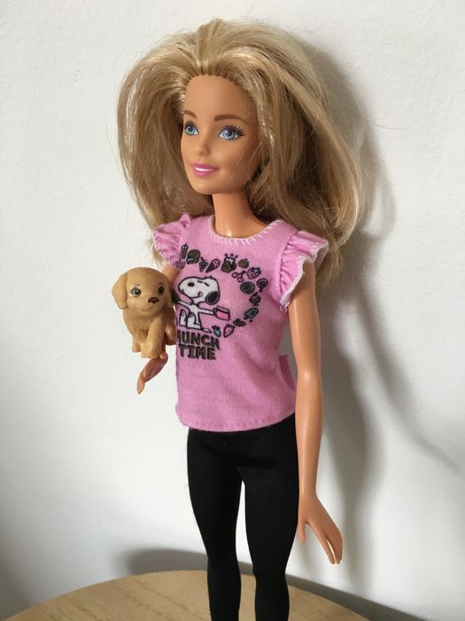 Lalka Barbie z pieskiem