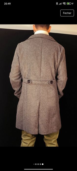 Sobretudo Clássico Homem Novo