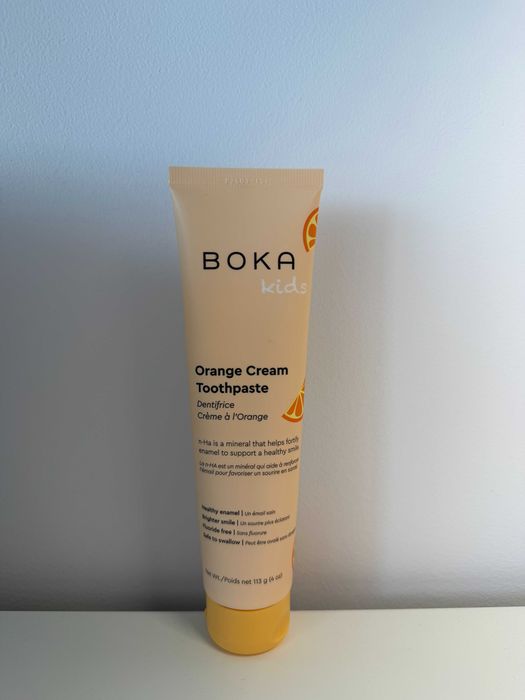 Naturalna pasta dla dzieci Boka Kids Orange Cream 113g (bez fluoru)