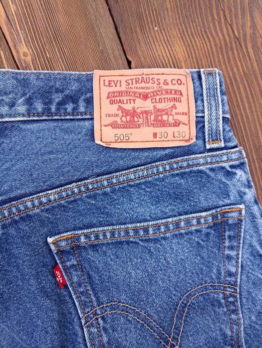 Джинси Levis 505 W30 L30 стан-нові оригінал