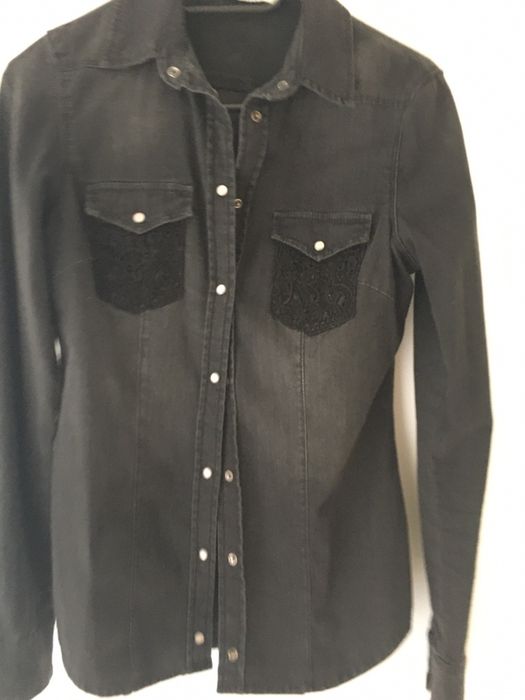 Camisa da ganga preta Liujo