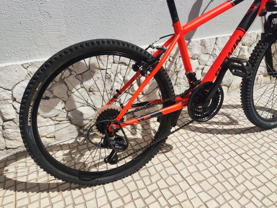 Bicicleta BTT de Criança Decathlon Rockrider 500 (Roda 24") – Com mudanças Shimano
