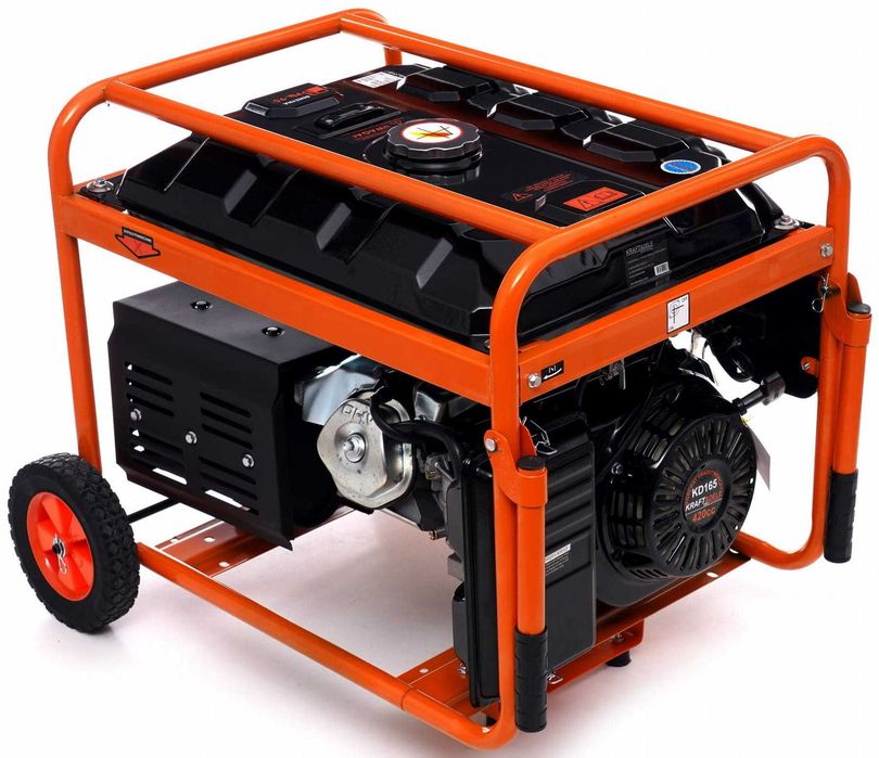 agregat prądotwórczy generator trójfazowy 230V 400V AVR na kołach PB95