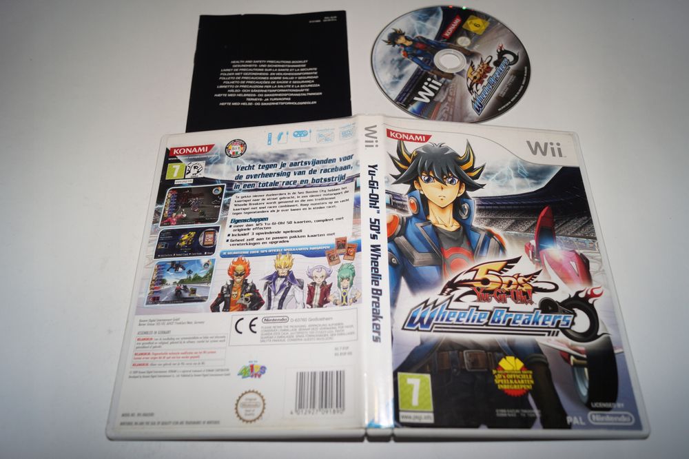 Yu-Gi-Oh! 5D's Wheelie Breakers Nintendo Wii Pudełkowa