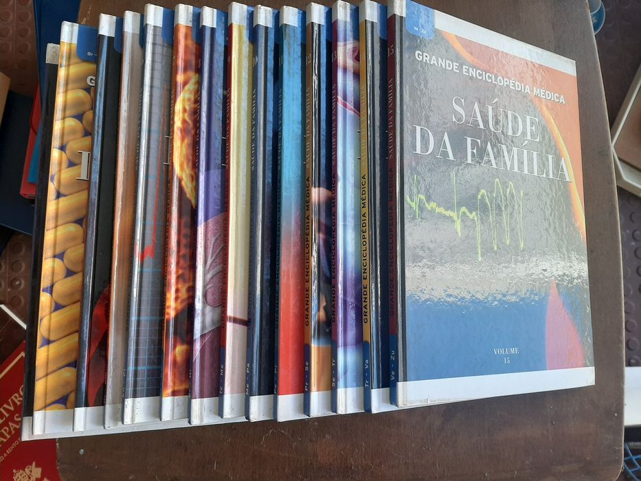 Grande Enciclopédia Médica - 15 volumes