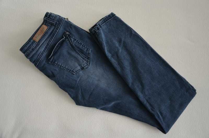 RESERVED slim spodnie jeansy rurki damskie dziewczęce jak nowe S 36 38