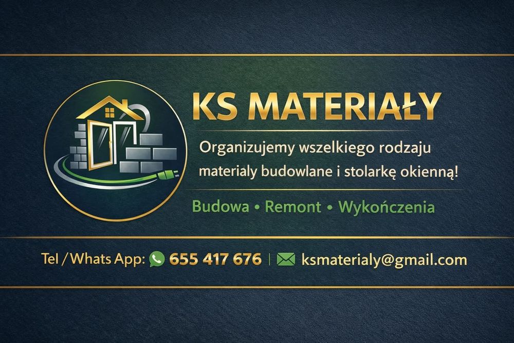 Organizujemy wszelkie materiały!Porównujemy w wszystkich hurtowniach!