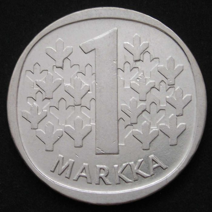 Finlandia 1 marka 1964 - srebro