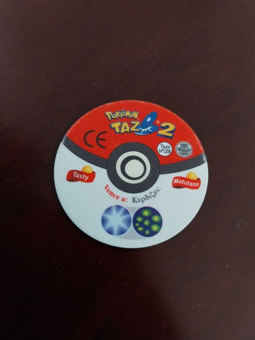 Tazo Pokémon 2, 122 Mr. Mime Nº128, vintage, raro