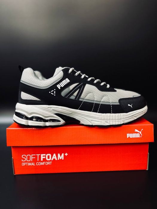 Великі розміри 40-50 чоловічі кросівки пума сірі/кросовки великі puma