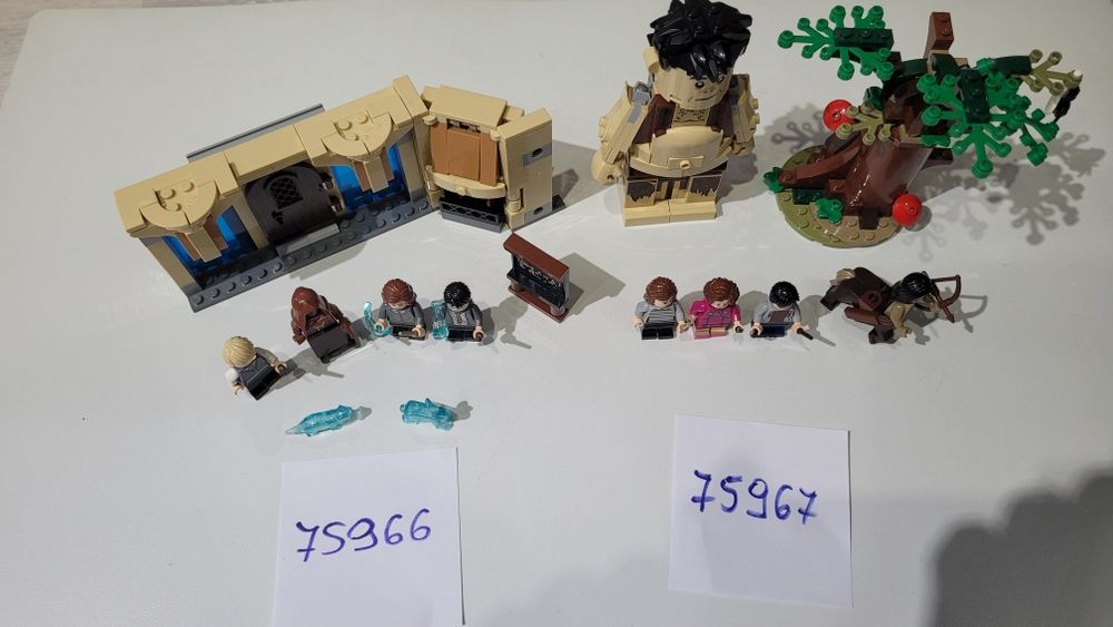 9Klocki lego Harry Potter 2 zestawy 75966, 75967.