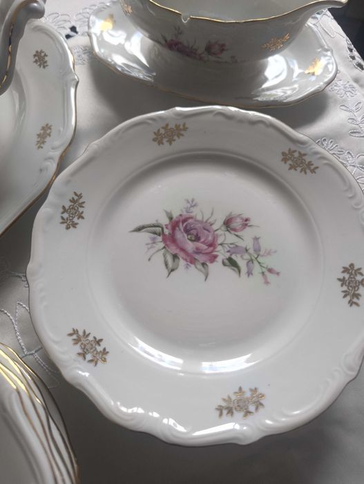 Zestaw obiadowy porcelana Bogucice