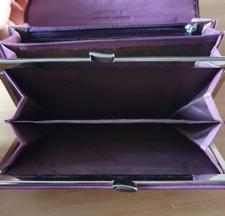 Portfel ze skóry - Nicole