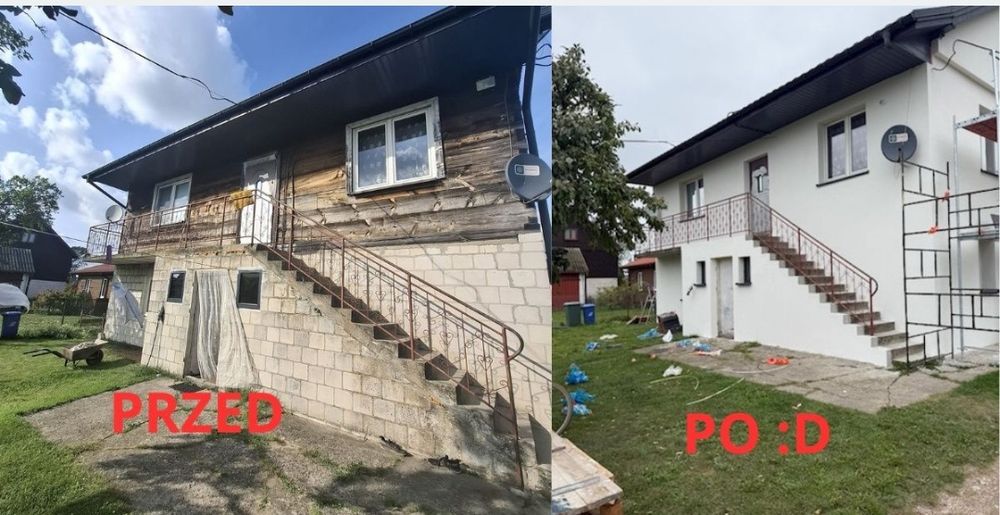 Usługi budowlane remontowo budowlane ocieplenia elewacji poddaszy