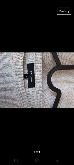 Szary sweter, New Look