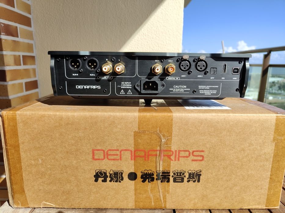 DAC R2R Denafrips Pontus 2 em estado novo completo na caixa