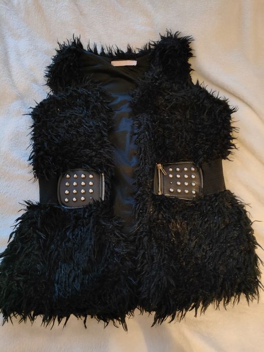 Kamizelka futrzana S