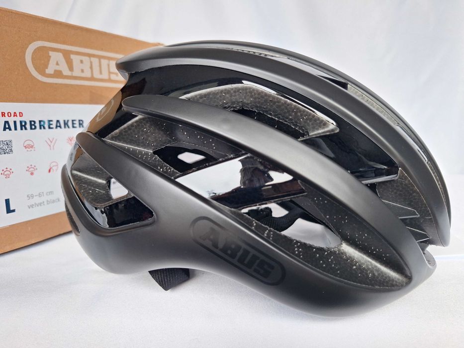 Kask rowerowy szosowy Abus AirBreaker Velvet Black L 59-61cm