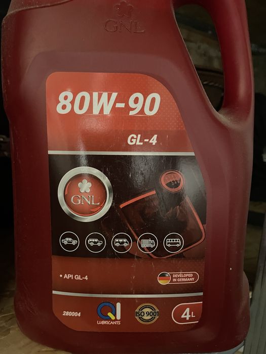 Трансмісійна олива GNL GL-4 80W-90 мінеральна