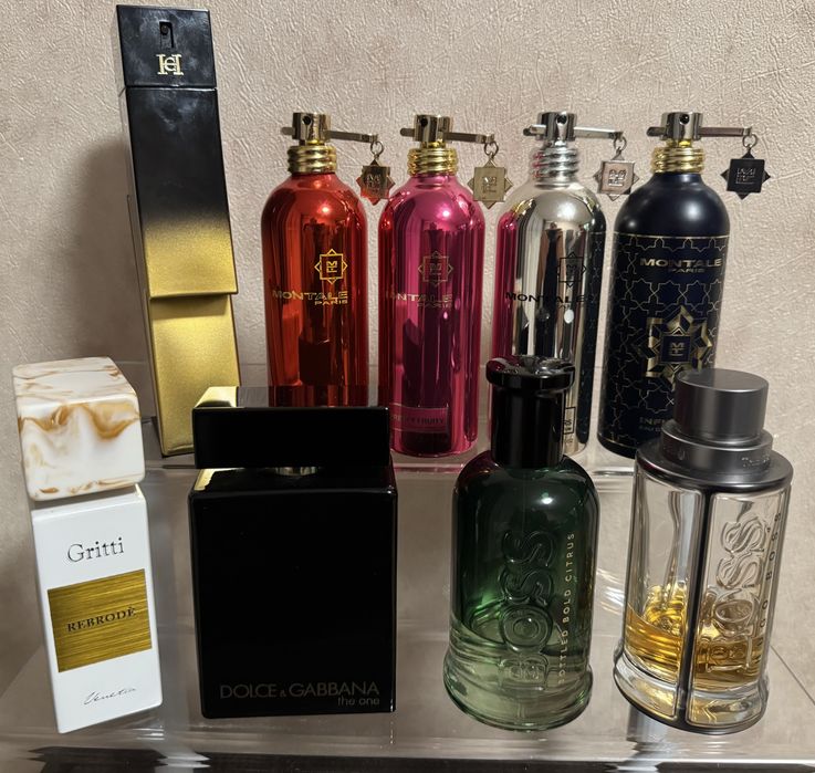 Залишки оригінальних парфумів ароматів