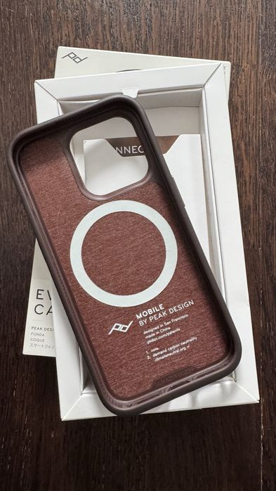 IPhone 15pro etui peak design