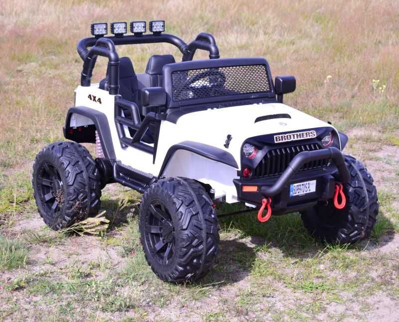 Auto samochód na akumulator JEEP BROTHERS SUV DŻIP autko pojazd RC