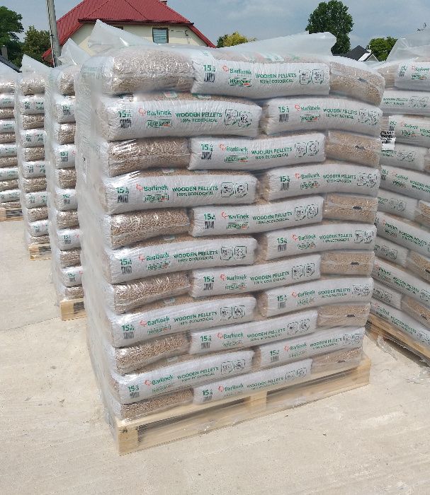 Pellet Barlinek ,Din+,A1, certyfikowany