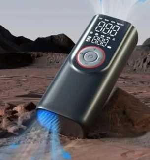 Автомобільний компресор автоматичний з дисплеєм 6000mAh