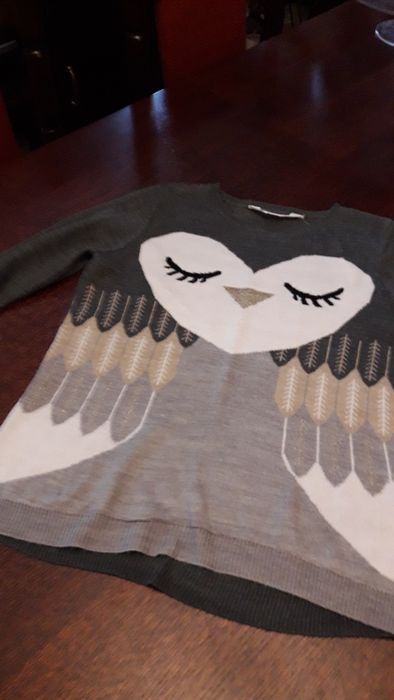 Bluzeczka z cienkiej dzianinki na 134/140