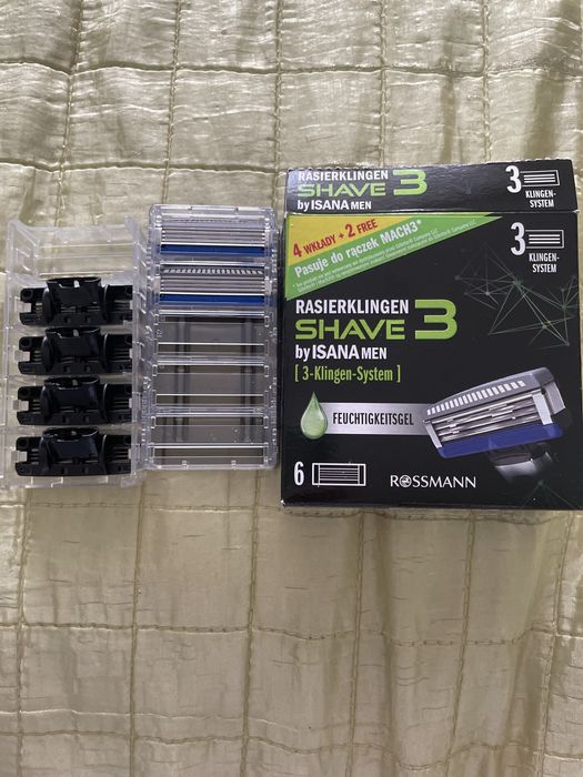 Nowe maszynki do golenia 6 szt