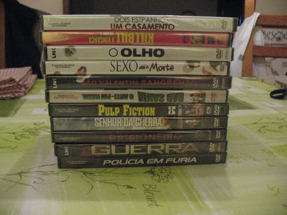 Varios filmes originais muitos ainda selados