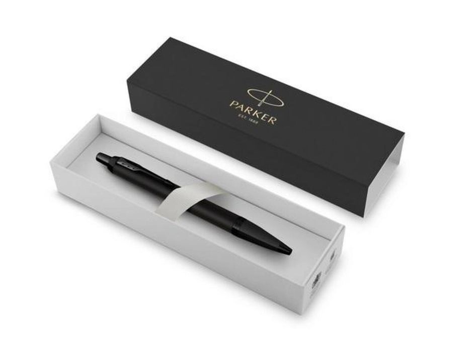 Długopis Im Achromatic Black Parker pudełko,177x52 mm