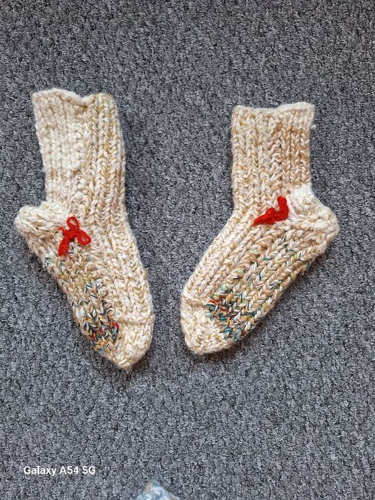 Skarpety ciepłe na stopę 22-24 cm