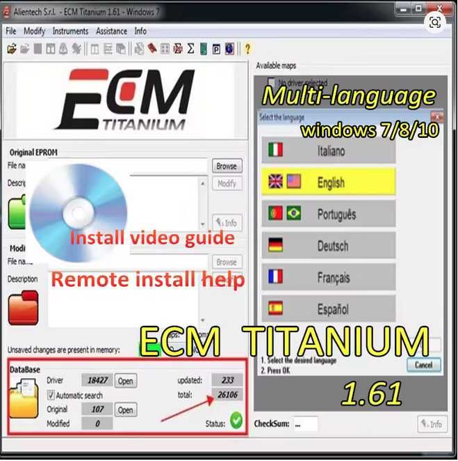 WinOLS 4.7 aktywowany + ECM TITANIUM + Damos 2021