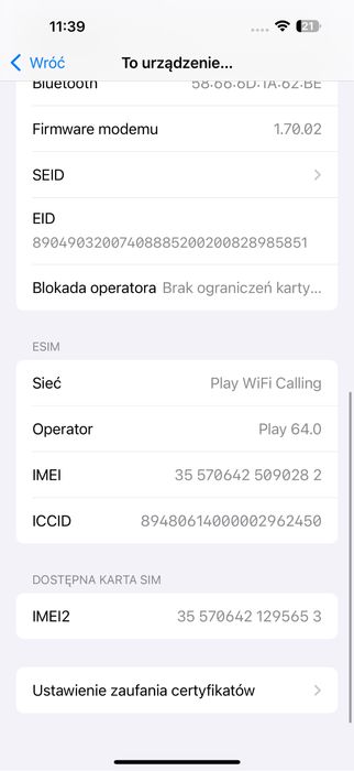 Iphone 16 pro max 256gb jak nowy caly zestaw