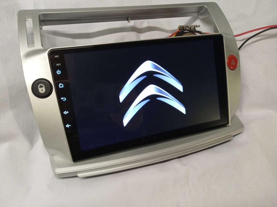 Rádio Citroen C4  - Android 13 – 2 DIN GPS WIFI - Novo Garantia