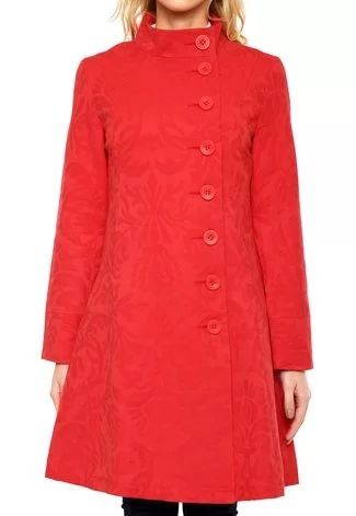Casaco Desigual cor vermelho tamanho 42 - ÚLTIMOS DIAS