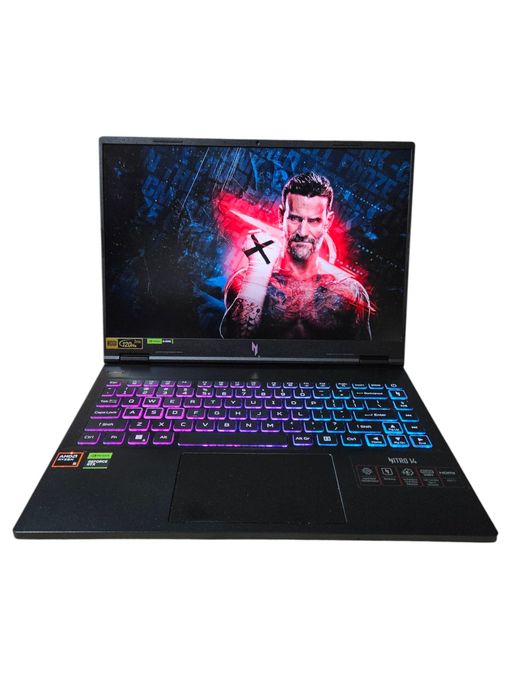 Gwarancja 12.2026 Laptop gamingowy ACER V14 RTX 4050 Ryzen 7 SSD 512GB RAM 16GB stan idealny, matryca 3ms WUXGA