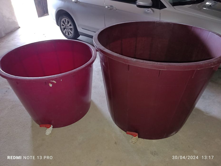 Material produção de vinho